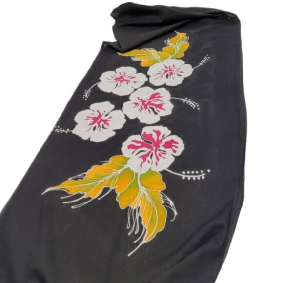 Womens Sarong Cotton Wrap Handpainted Batik Wrapskirt Beach Pareo Beachwear -NEW - Picture 2 of 6